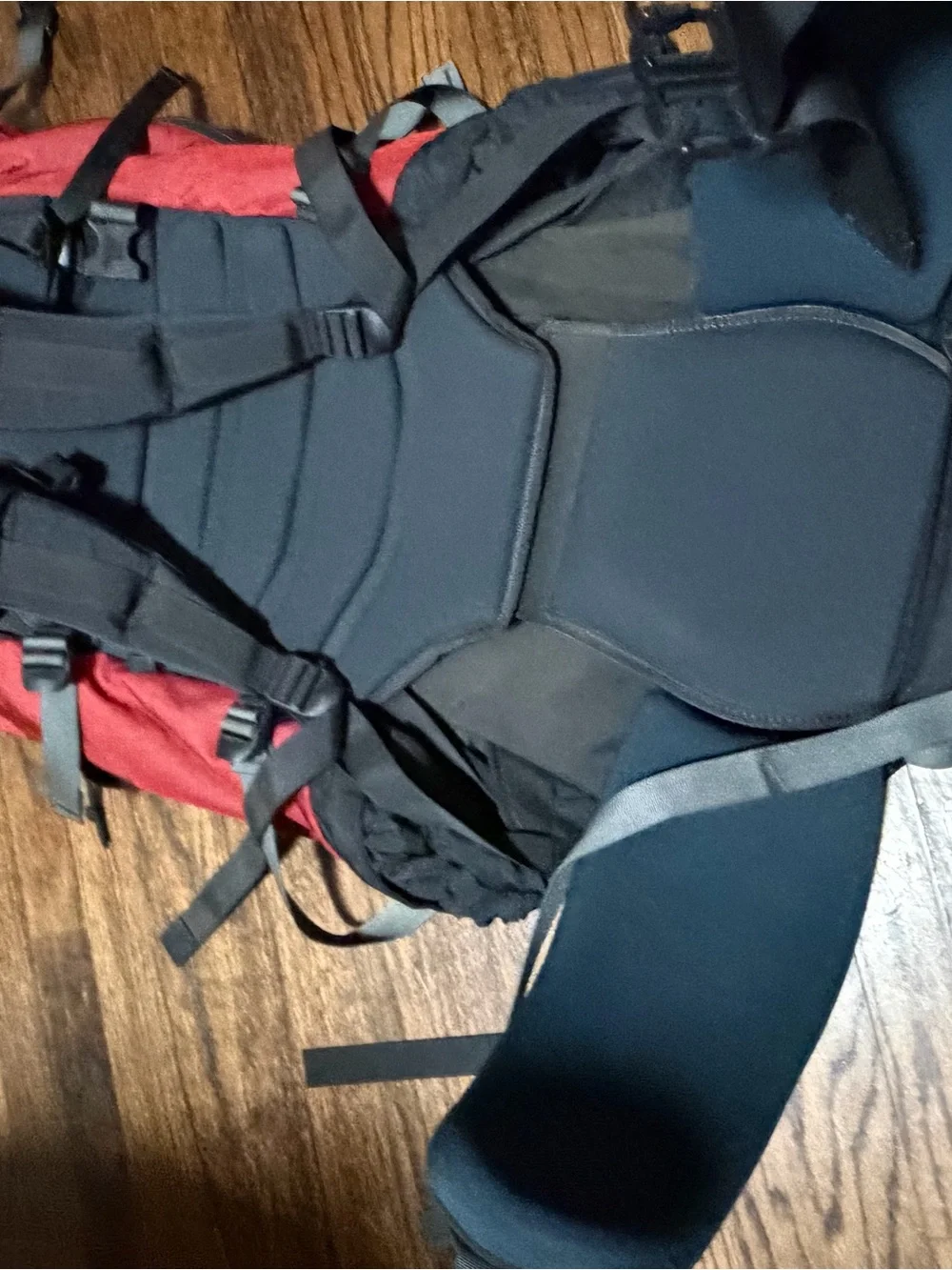 Arc'teryx Black and Red Men's large hiking Backpack